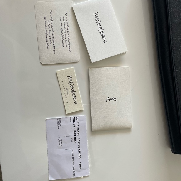 Ysl black clutch - Picture 3 of 7